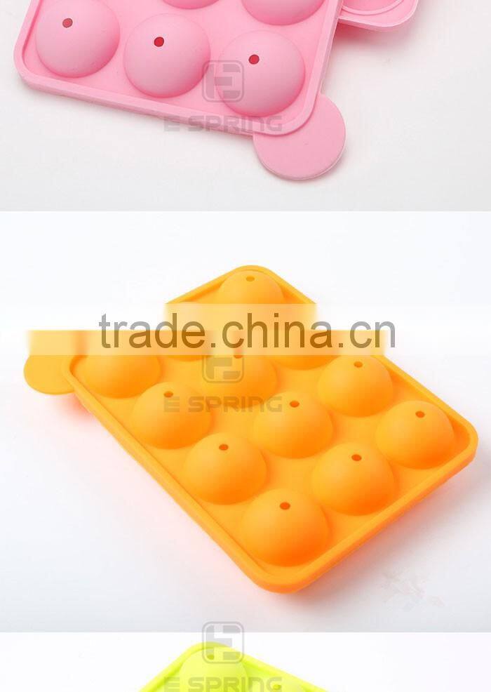 DIY Lollipop Silicone Ball Cake Molds 12 Cavity Cake Decoration Silicone Molds
