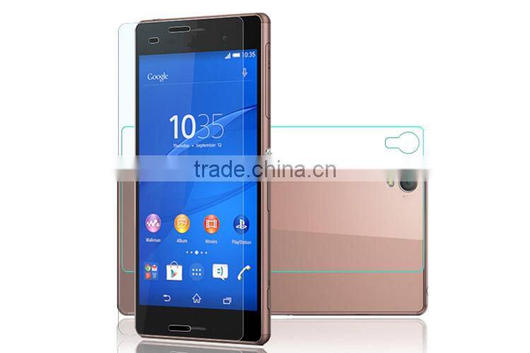 9H Hardness anti-dust screen protector film roll for sony Z3