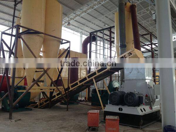 5t/h used wood shredder/hammer mill for wood chips