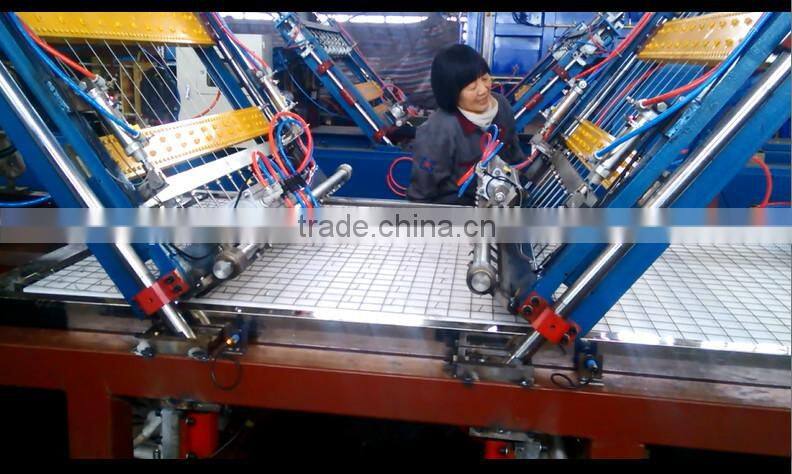 Polystyrene wall panel machine