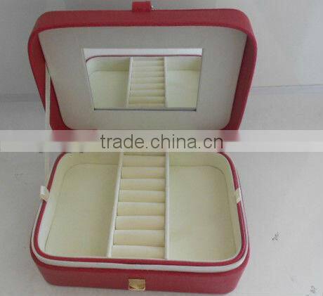 Leather Wonman Jewelry Case