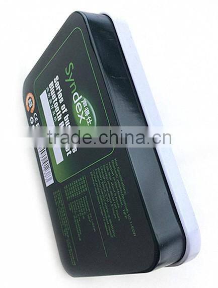 wholesale recyclable feature rectangle usb box metal