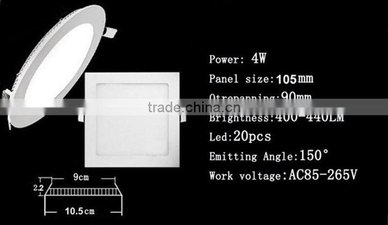 SMD2835 round Ultra thin led panel light