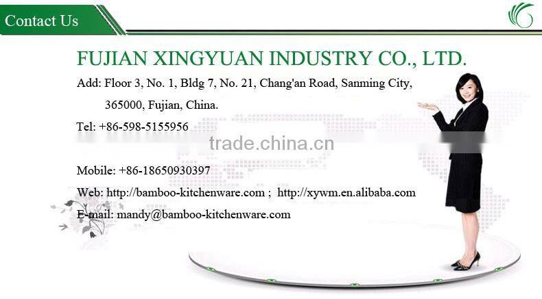 Promotional Gift Bamboo Cutting Board with laser-words