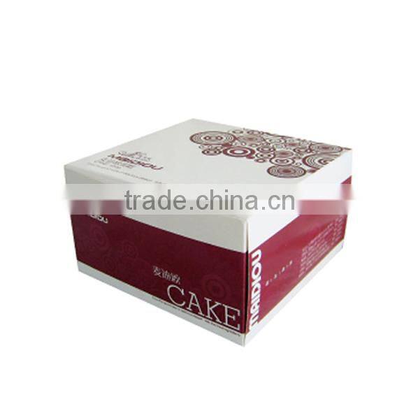 Custom personalized carton cake box / carton box for cake / cake carton box wholesale