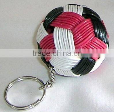 2015 Cheapest keychain,supermarket coins key chain,custom coin keyring