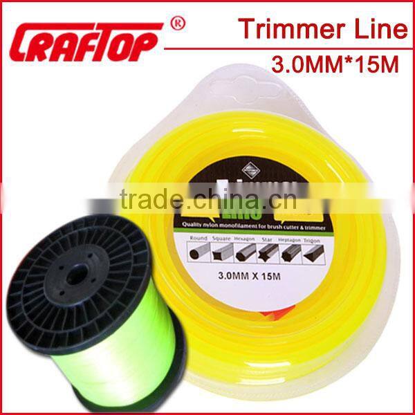 brush cutter cutting type grass trimmer line