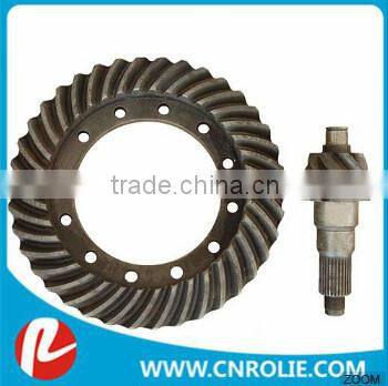 good quality high presision bevel gear BEDFORD J6-330 Crown wheel pinion 6:35 oem 7078107