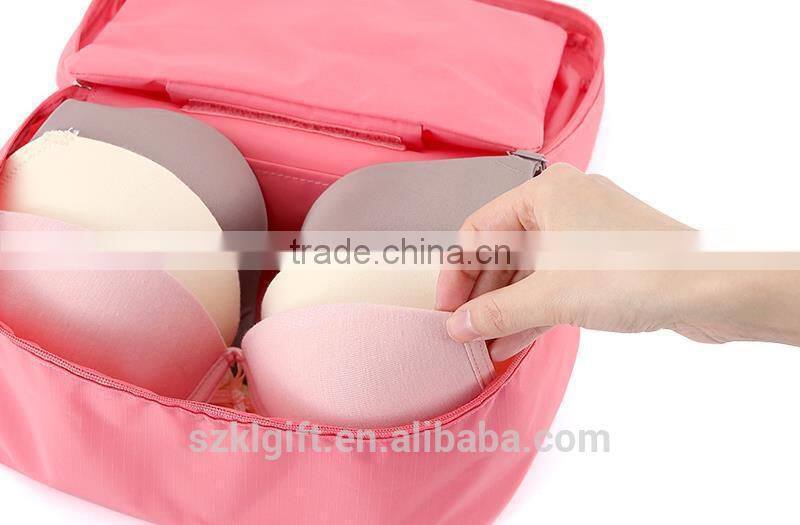 Plastic travel bra bag made in China