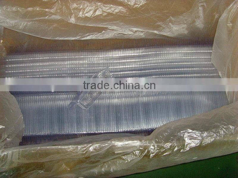 plastic divided blister packing food tray