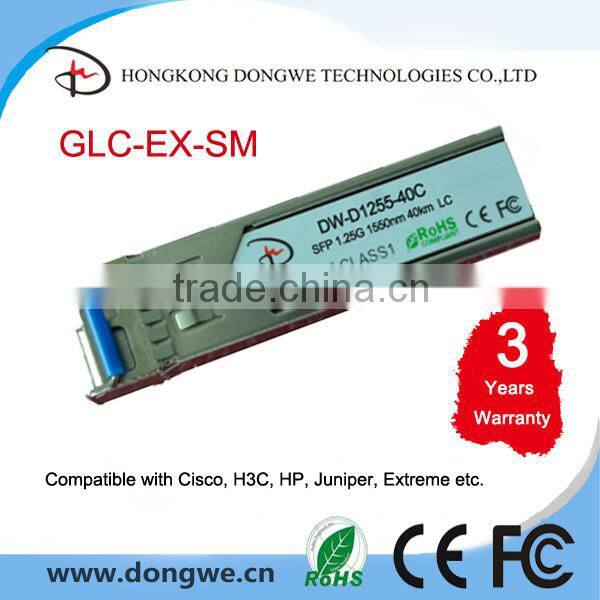 DS-SFP-2G-FC-ZW, SFP Module, 2.125G, 1550nm, 60km, LC, Optic Module/Transceiver, Compatible with Cisco, HP, H3C etc
