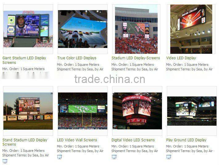 Hot sale prodcuts Shenzhen P5 P6 P7.62 P8 P10 P12 p16 led moving message displays