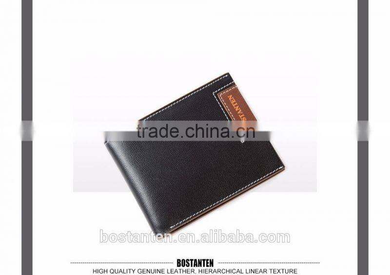 genuine leather fashion trends men wallet purses china wholesale