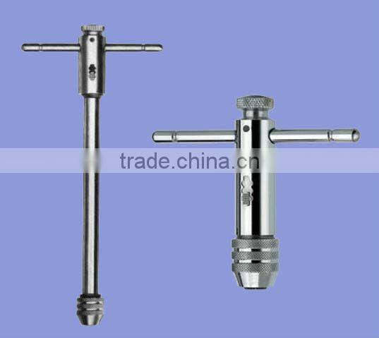 Ratchet tap wrench / tap handle