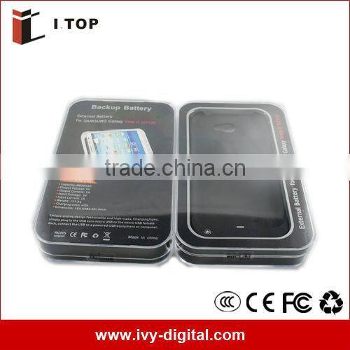4800mAh portable external battery for samsung galaxy note2