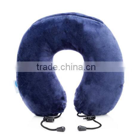 Memory Foam Travel Neck Pillow with , Adjustable Toggles