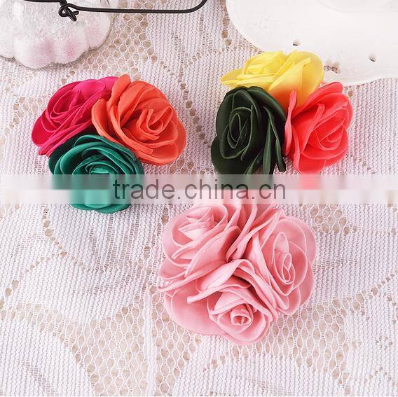 DIY fashion chiffon flower applique baby flower headband