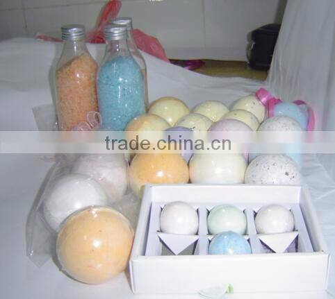 natural leaf handmade essencial oil soap set, bath salt spa gift set