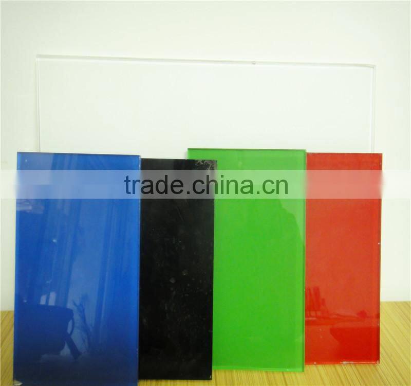 shahe ginde double fenzi coated black red blue green white lacquer glass