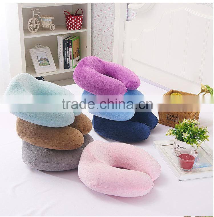 2015 Professional manufacturer new design memory foam neck roll pillow