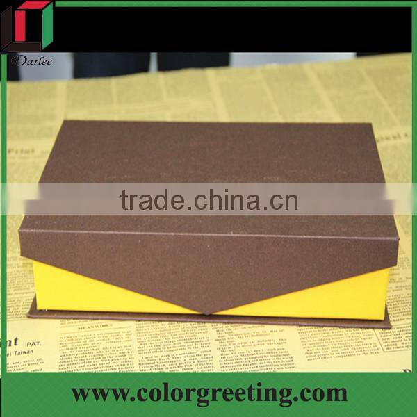 Alibaba China handmade custom empty paper garment box design underwear box