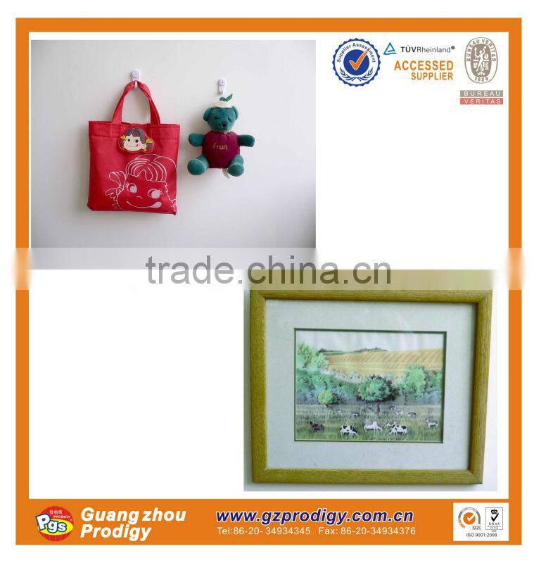 plastic nail-in picture frame hooks handy hard wall hooks hook nails