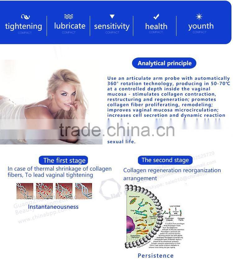 2016 Fractional Co2 Laser / vagina cleaning machine / Laser Co2 Fractional Vaginal