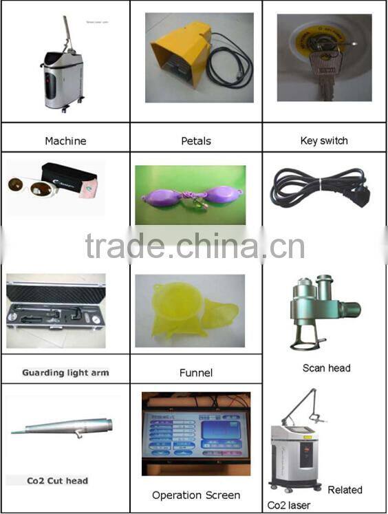 Medical equipments Fractional co2 Laser for scar removal