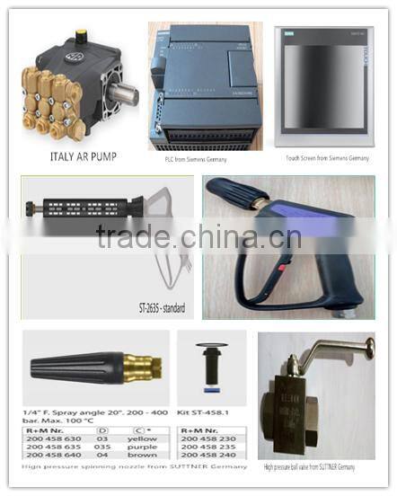 Multi-pump high pressure washer, washing system