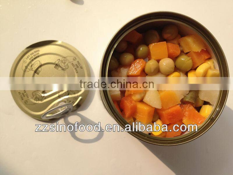 Chinese Food Canned Mixed Vegetable in Canned Food Production Line