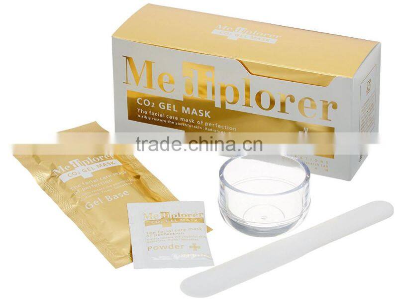 Mediplorer CO2 Gel Face Mask Kit 6 Pack Anti Aging Moisutrizing