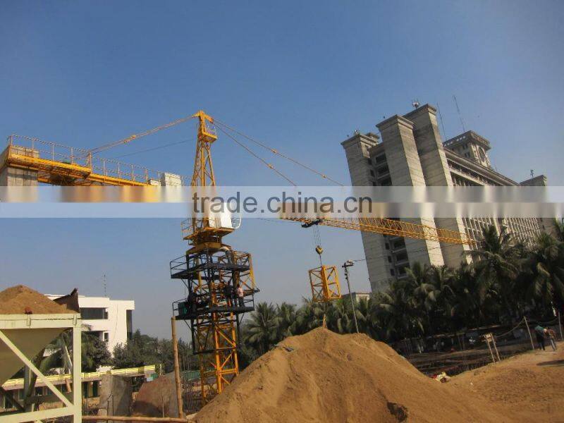 2016 Hot Selling Construction QTZ80(6010) Tower Crane for Sale