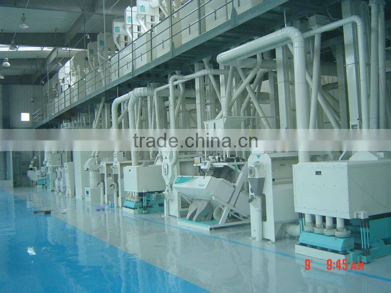 High efficiency fully automatic complete set jet rice mill made in China