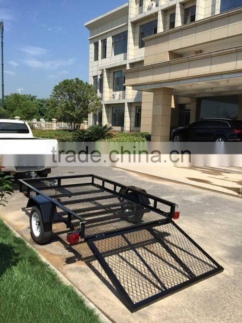 10x5 Power Coated Landscape ATV Trailers Utility Trailer For Sale