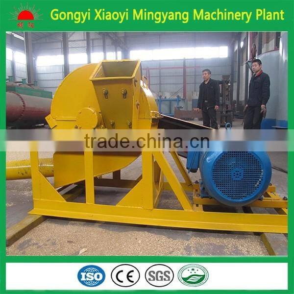CE approved Lowest price small wood chipper sawdust making machine/log crusher
