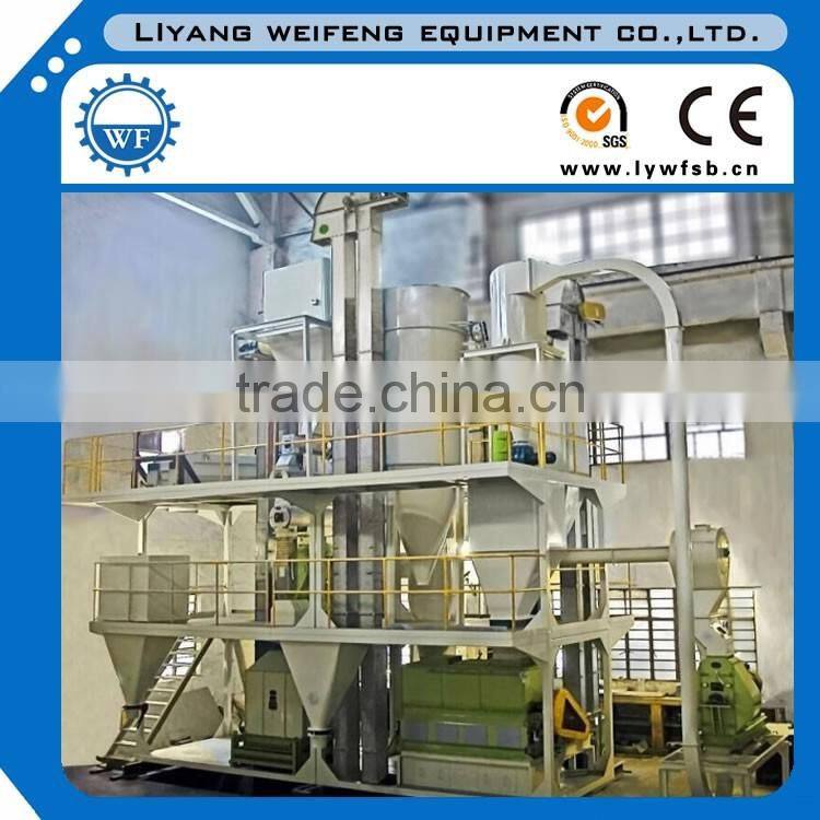 1-10t/h complete poultry feed production line with auto batching and auto packing