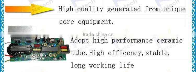 3g 5g 6g 7g air cooling ceramic system ozone generator air purifier for hotels