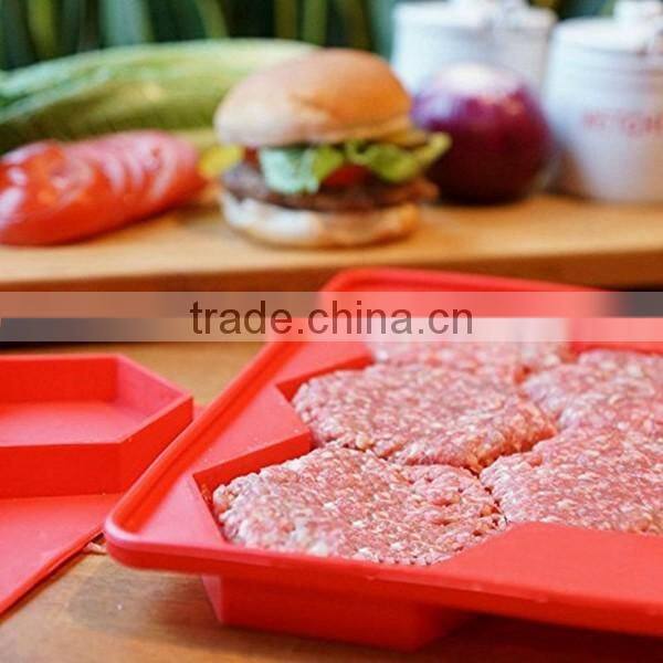 FDA silicone material silicone patty burger press