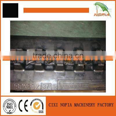 Trade assurance combine harvester rubber track 450*90*48 rubber crawler