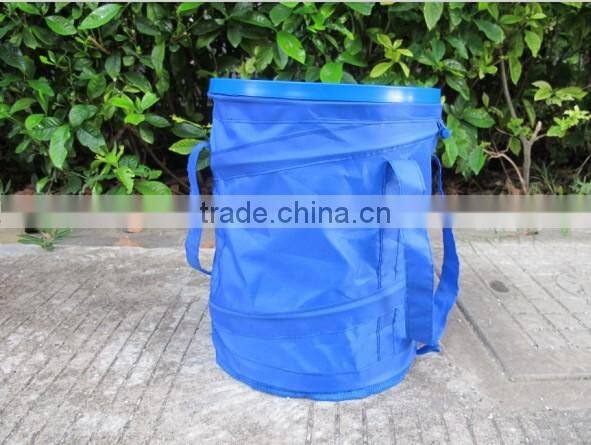 jute HESSIAN BAG/ heavy duty pop up bag garden/ waste leaf leaves bag