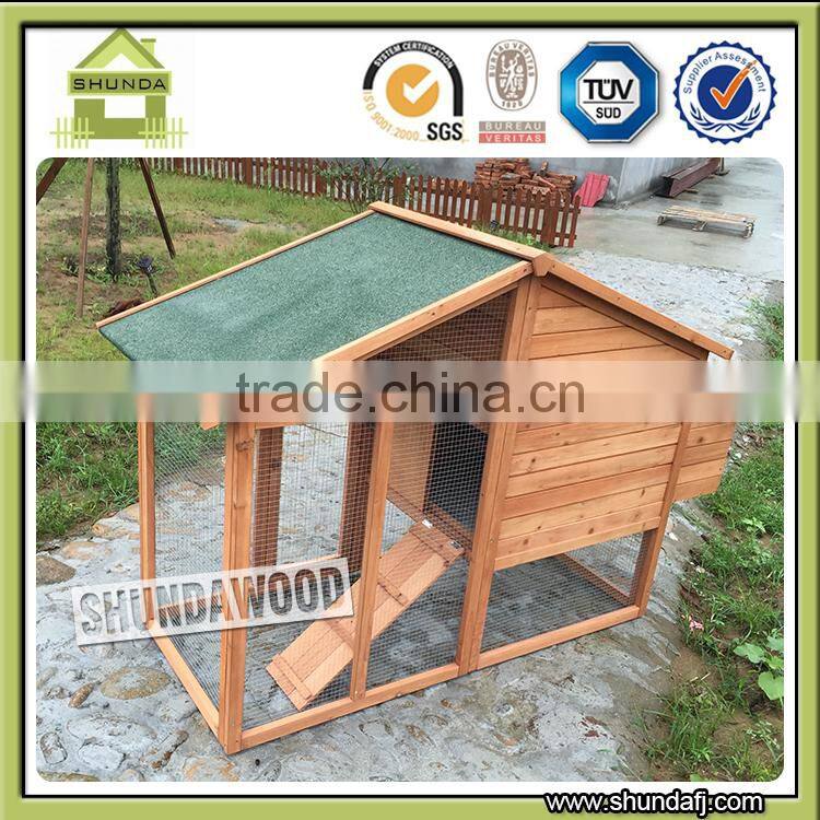 Outdoor Industrial Wooden Hen House