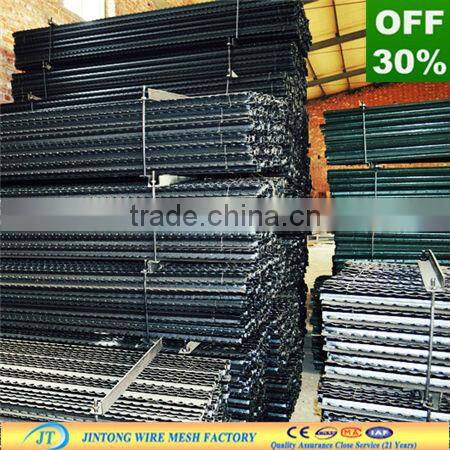 galvanizd or pvc coated Y post/star picket for fence using(FREE SAMPLE)