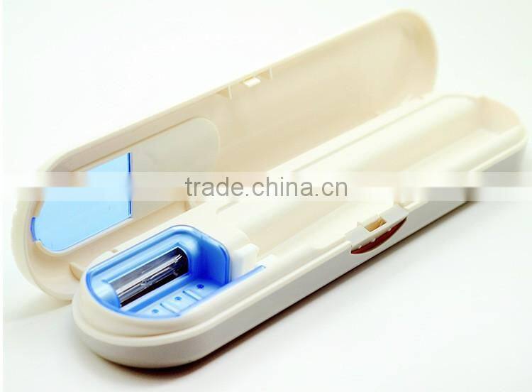 uv toothbrush disinfector Sterilization,travelling toothbrush sterilizer case