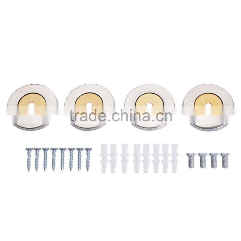 Wall Mounted Towel Rack Bathroom Hotel Rail Holder Storage Shelf Stainless Steel