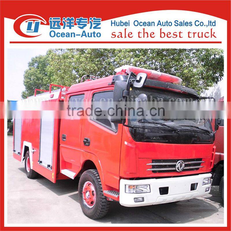 Dongfeng DFAC 4000liter water tank mini fire truck for sale