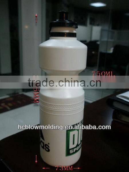 OEM Blow Molding Plastic Sports Bike Bottle With Straw