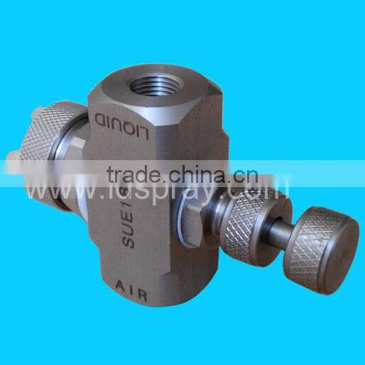 Stainless steel SS flexible air atomizing fine spraying nozzle