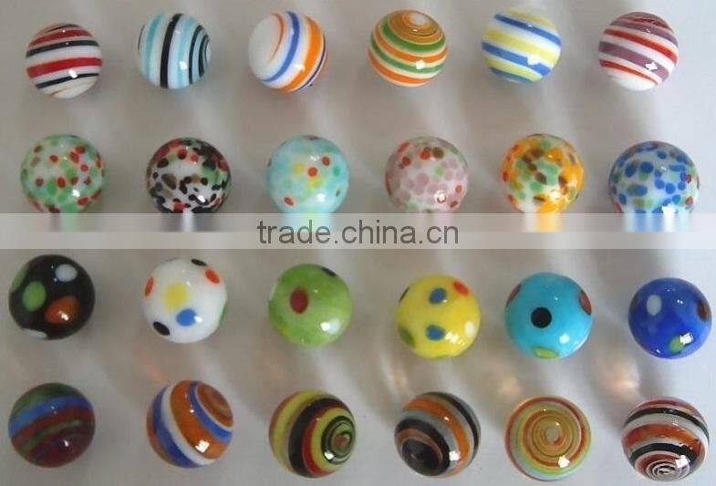 Colorful Milk Glass Marbles Hot Sale