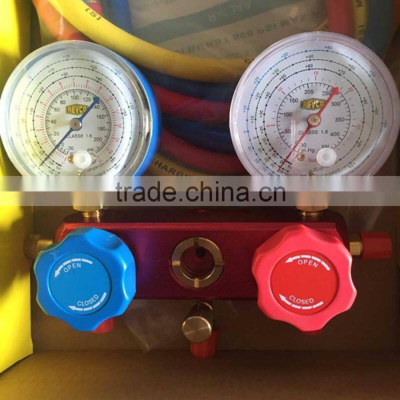 Aluminum Testing Manifold Refrigerator spare parts