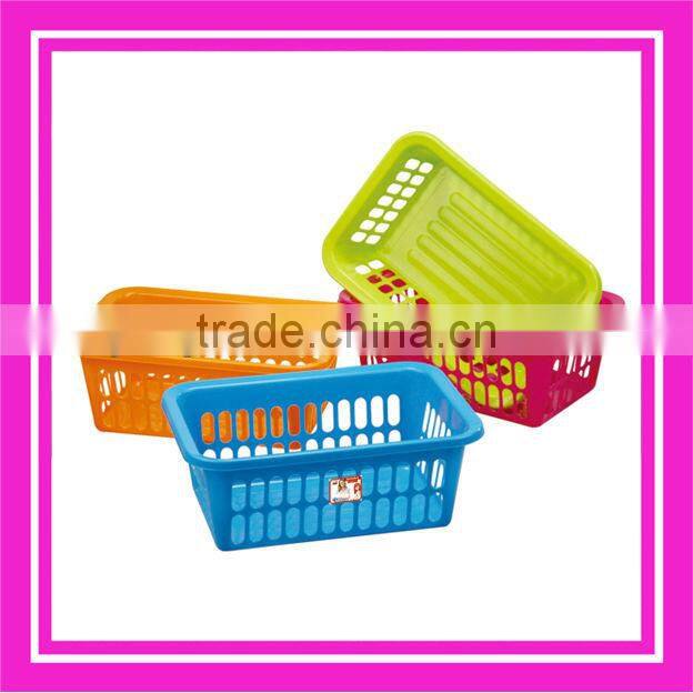 plastic laundry basket/wholesale storage basket plastic